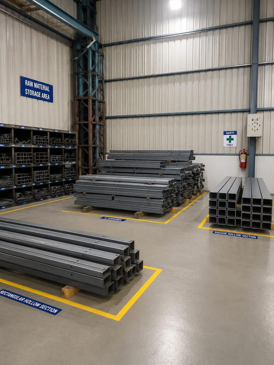Raw Material Storage