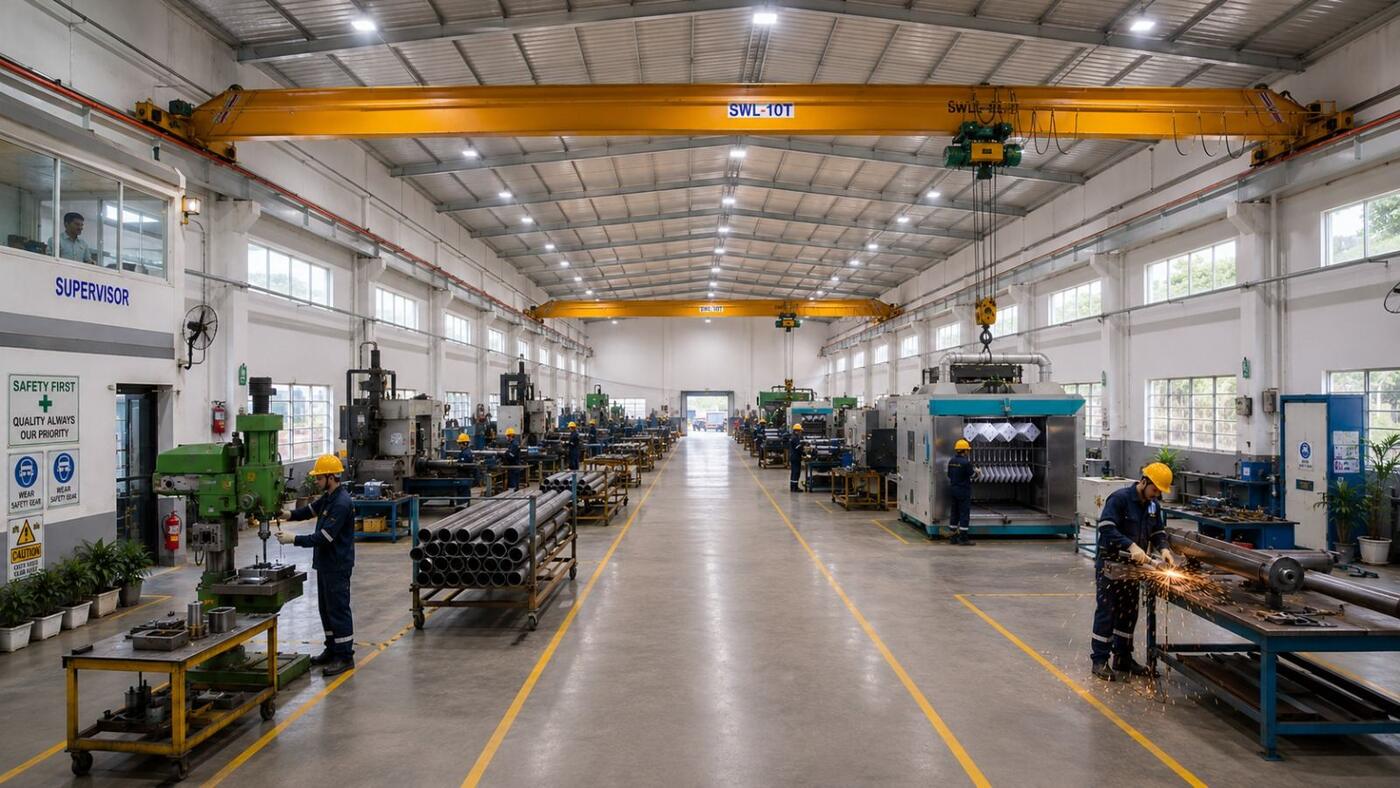 Shop Floor — Machining Bay